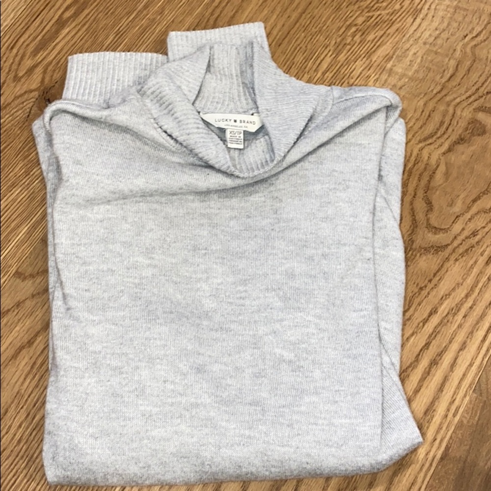 Lucky brand turtleneck sweater